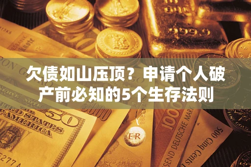 北京欠债如山压顶？申请个人破产前必知的5个生存法则